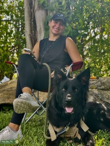 Black Long-Haired German Shepherd Stud – Service & Protection Dog Listing Image